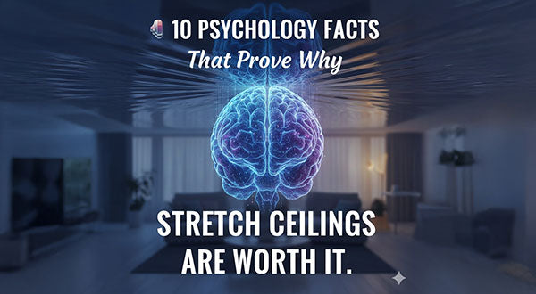 🧠 10 Psychology Facts That Prove Why Stretch Ceilings Are Worth It