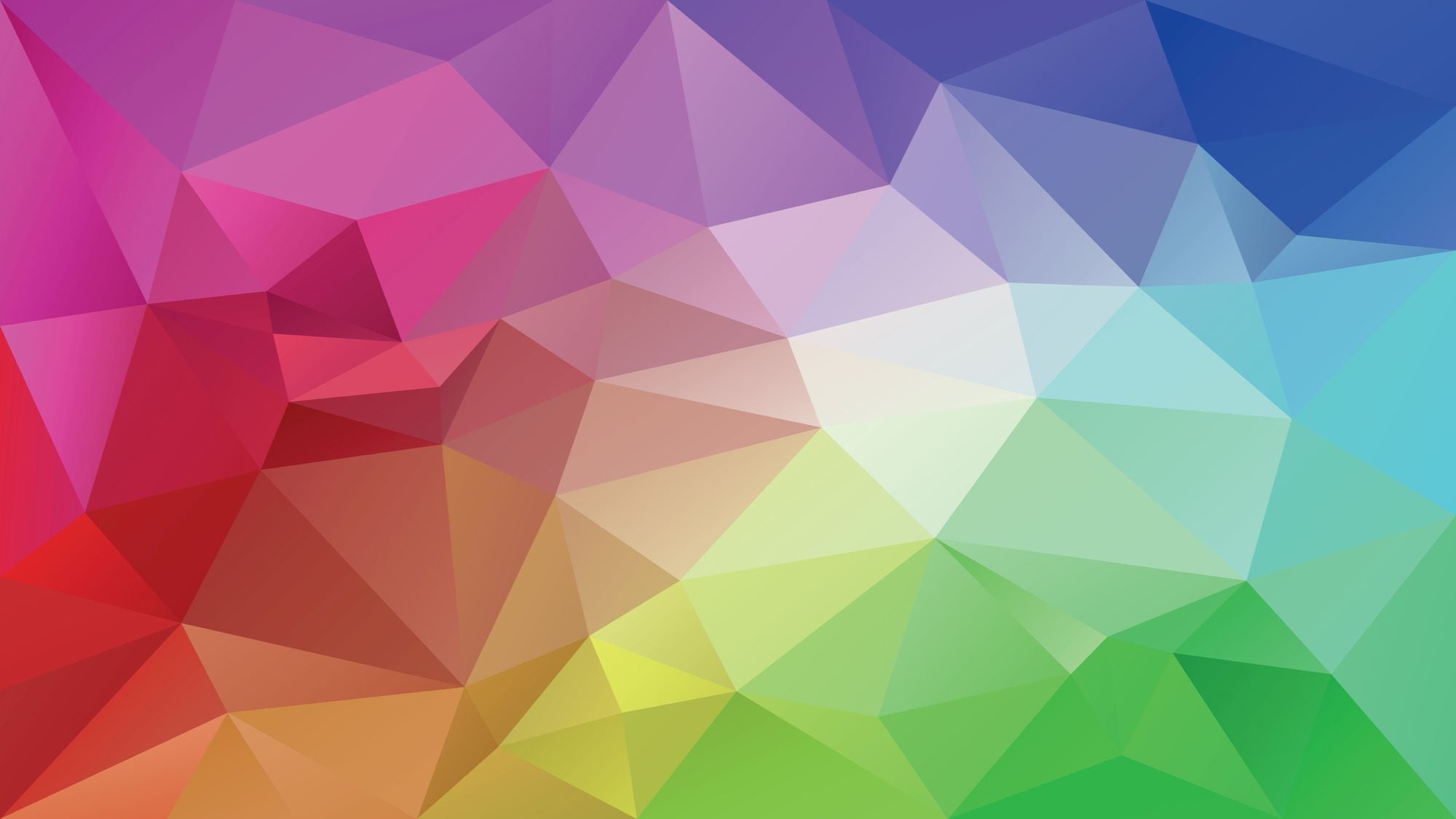 Vibrant Polygon Spectrum