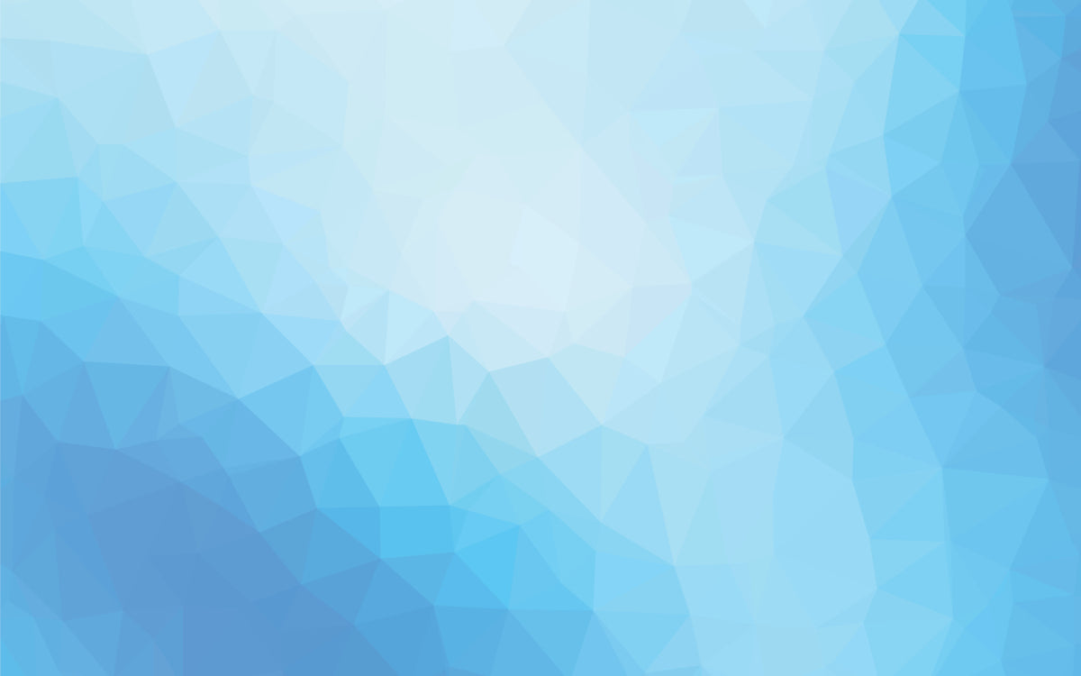 Geometric Blue Polygonal Gradient Design