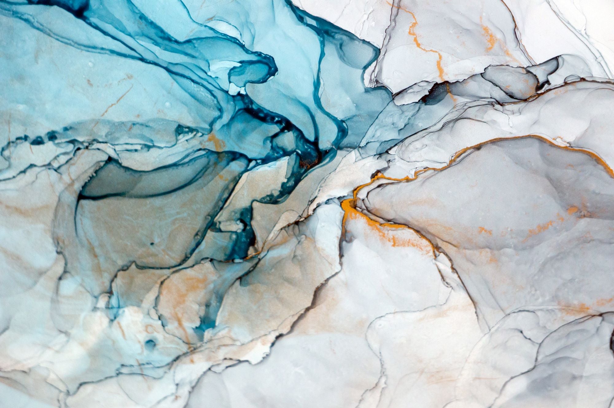 Ocean Stone Flow Art