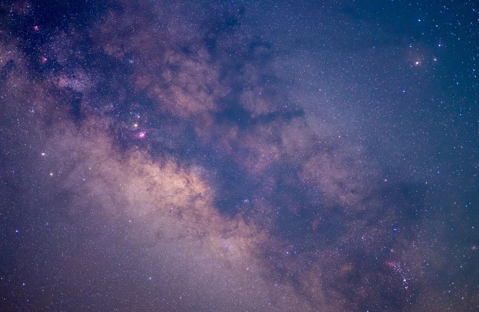 Milky Way Galaxy Glow