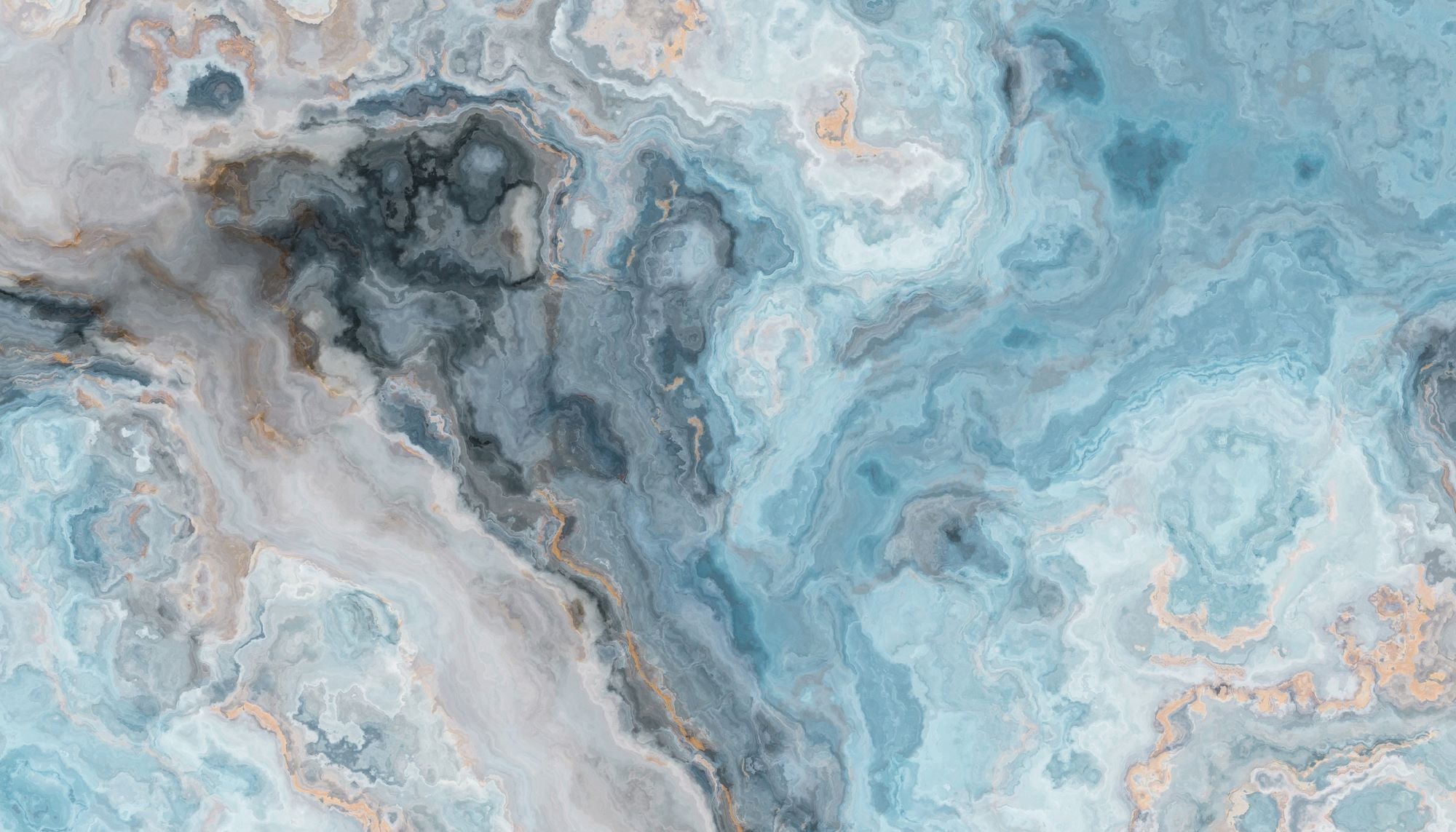 Oceanic Marble Flow