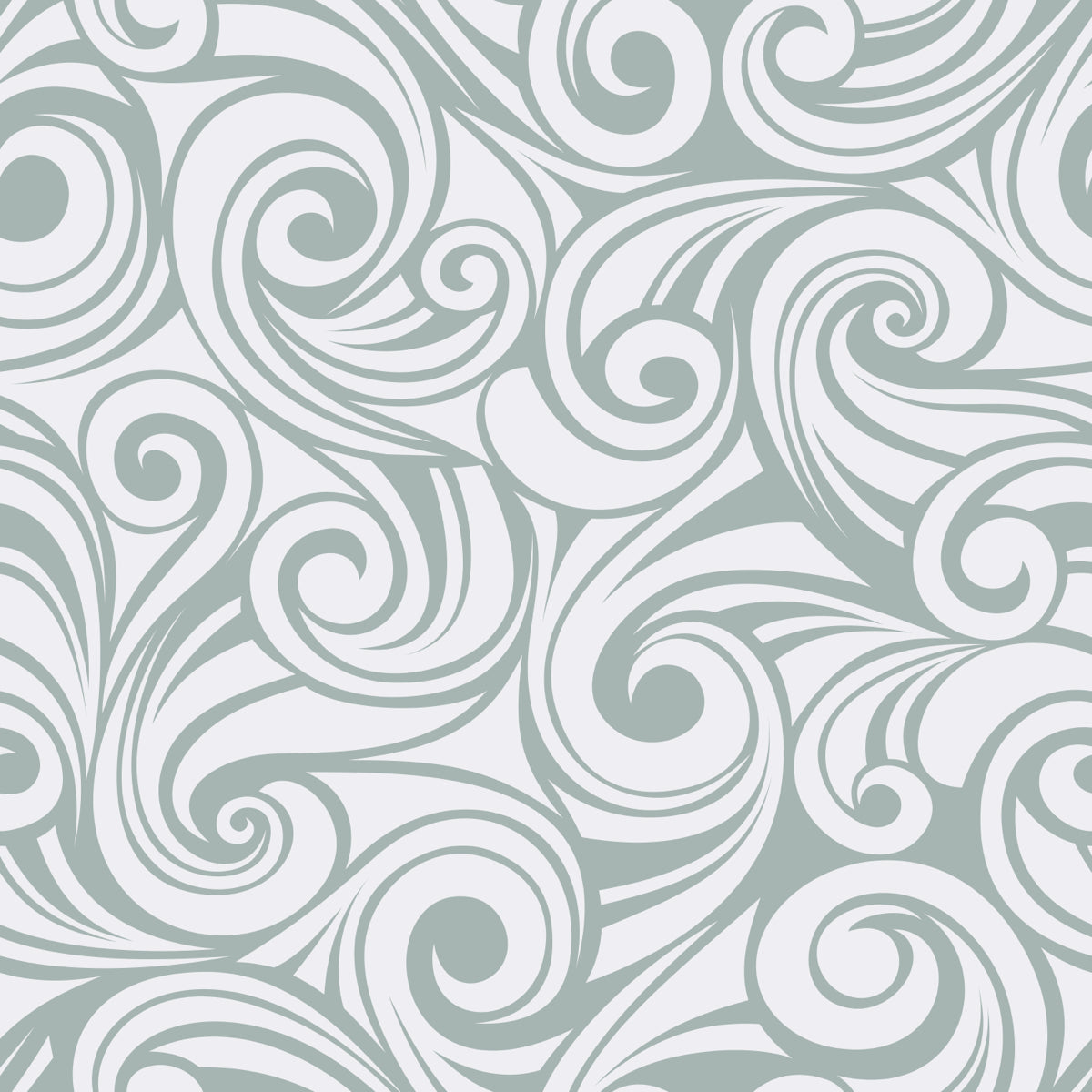 Elegant Grey Swirl Pattern with Vintage Vibes