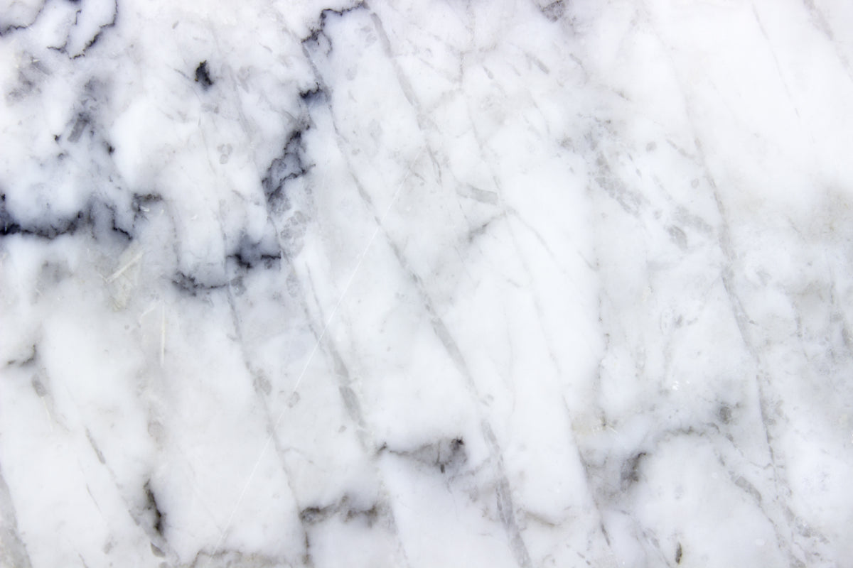 Elegant White Marble Texture with Grey Veins