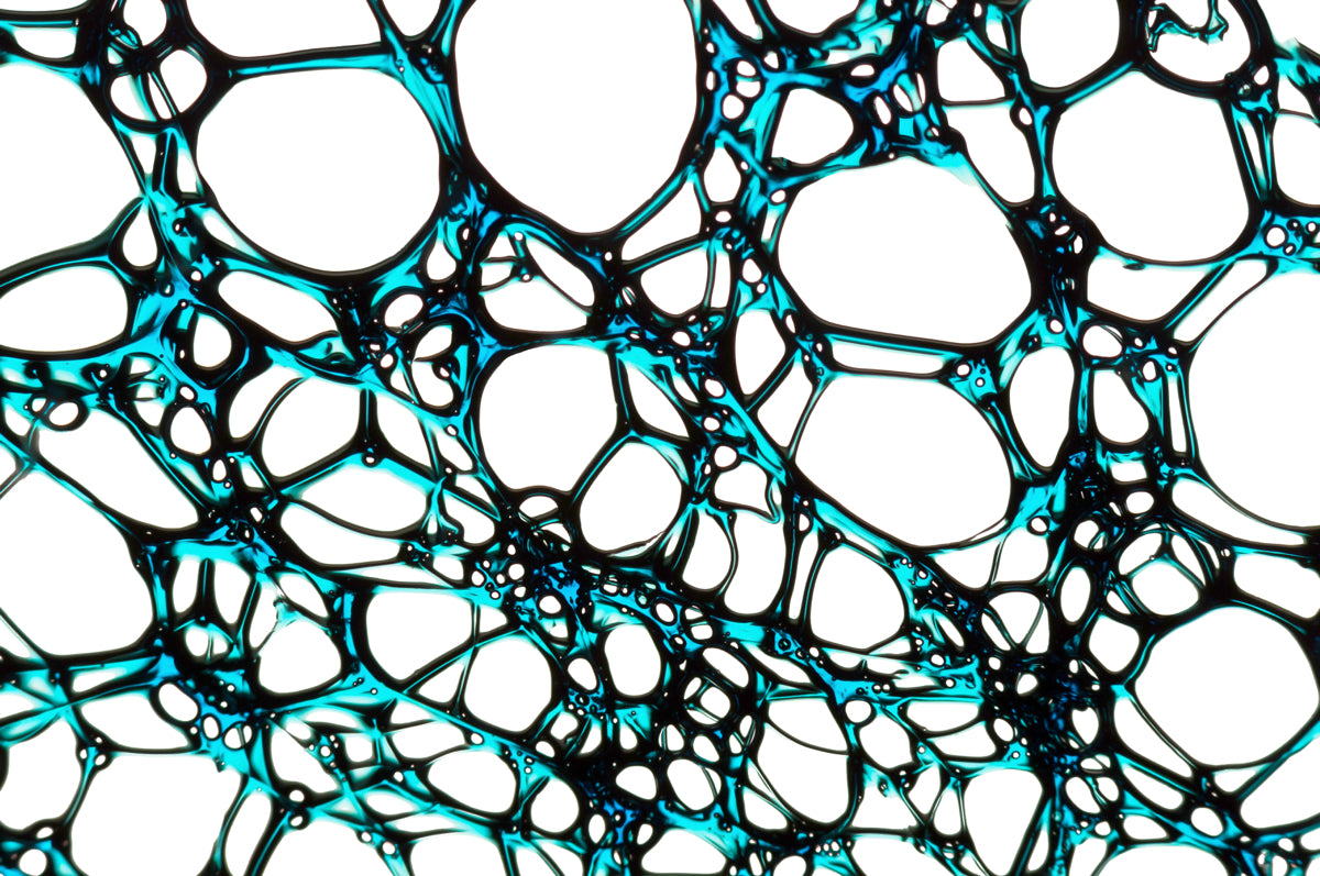 Aqua Cellular Network – Futuristic Abstract Design