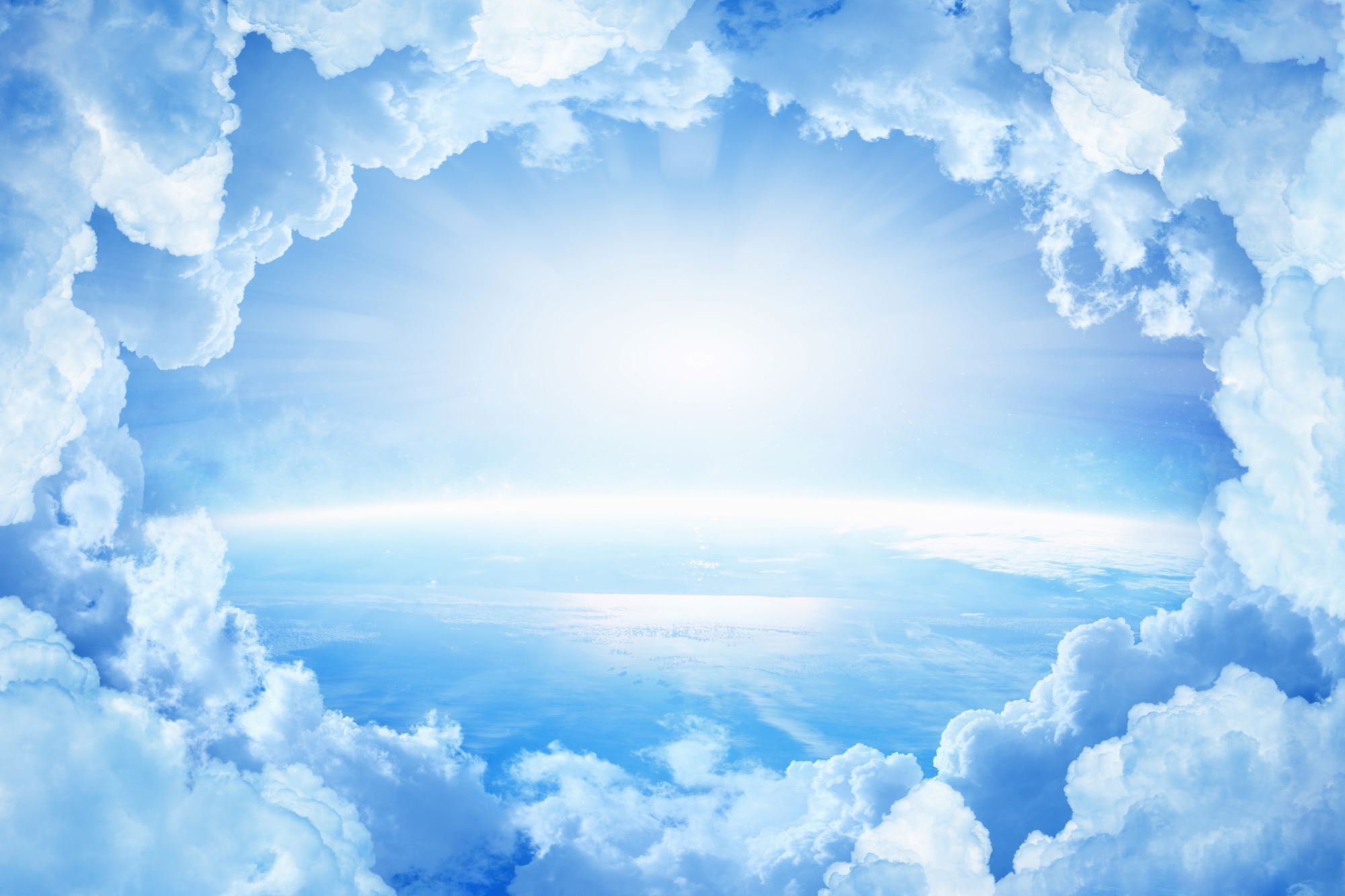 Heavenly Blue Cloud Portal