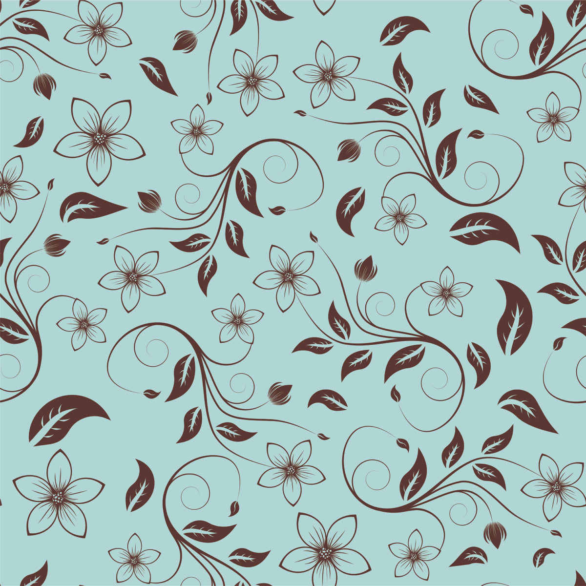 Elegant Floral Vine Pattern – Classic Decorative Stretch Ceiling