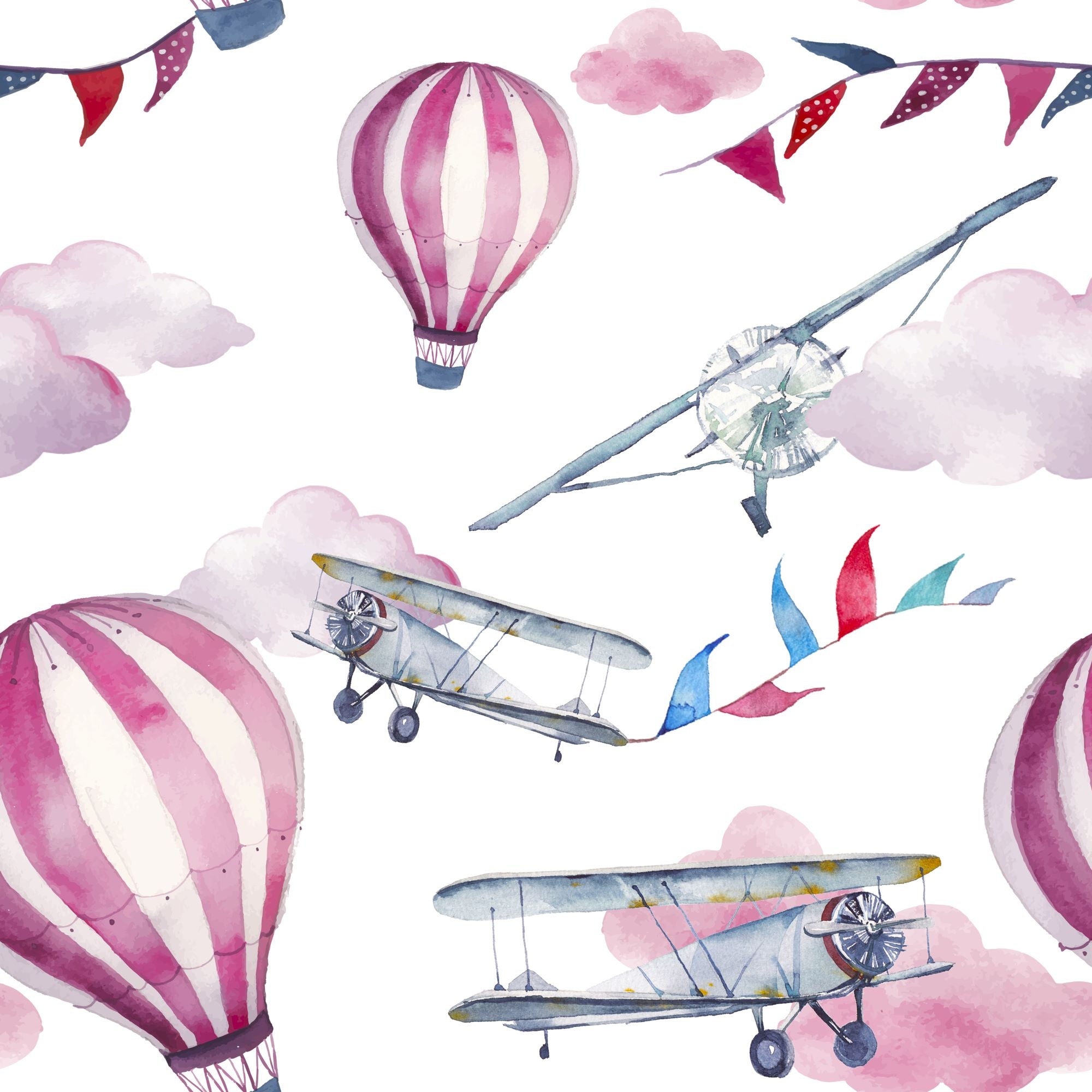 Vintage Sky Adventure Art