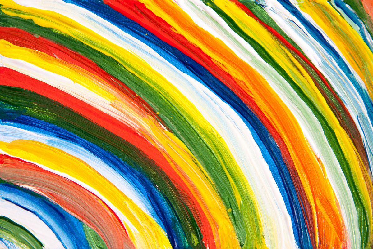 Color Flow – Vibrant Abstract Brush Strokes