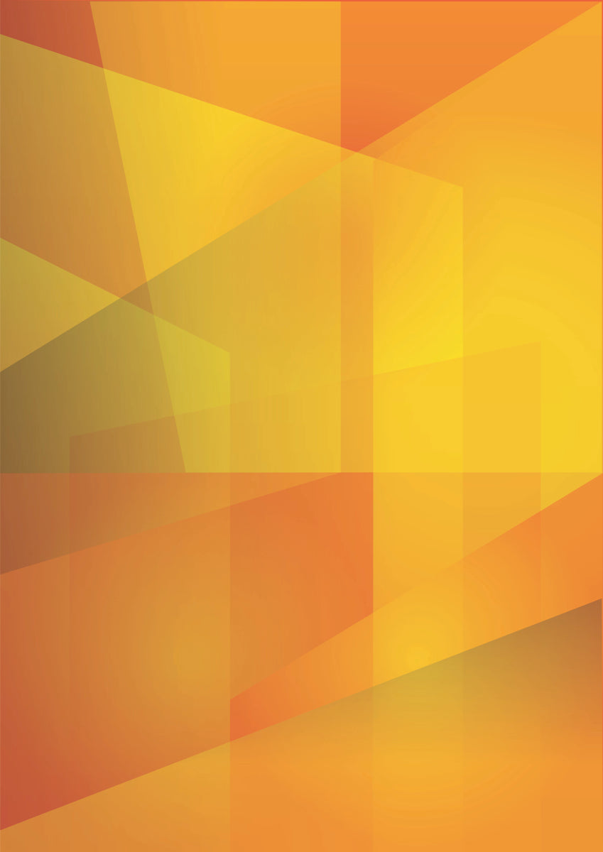 Sunset Gold Geometric Glow – Modern Stretch Ceiling Design