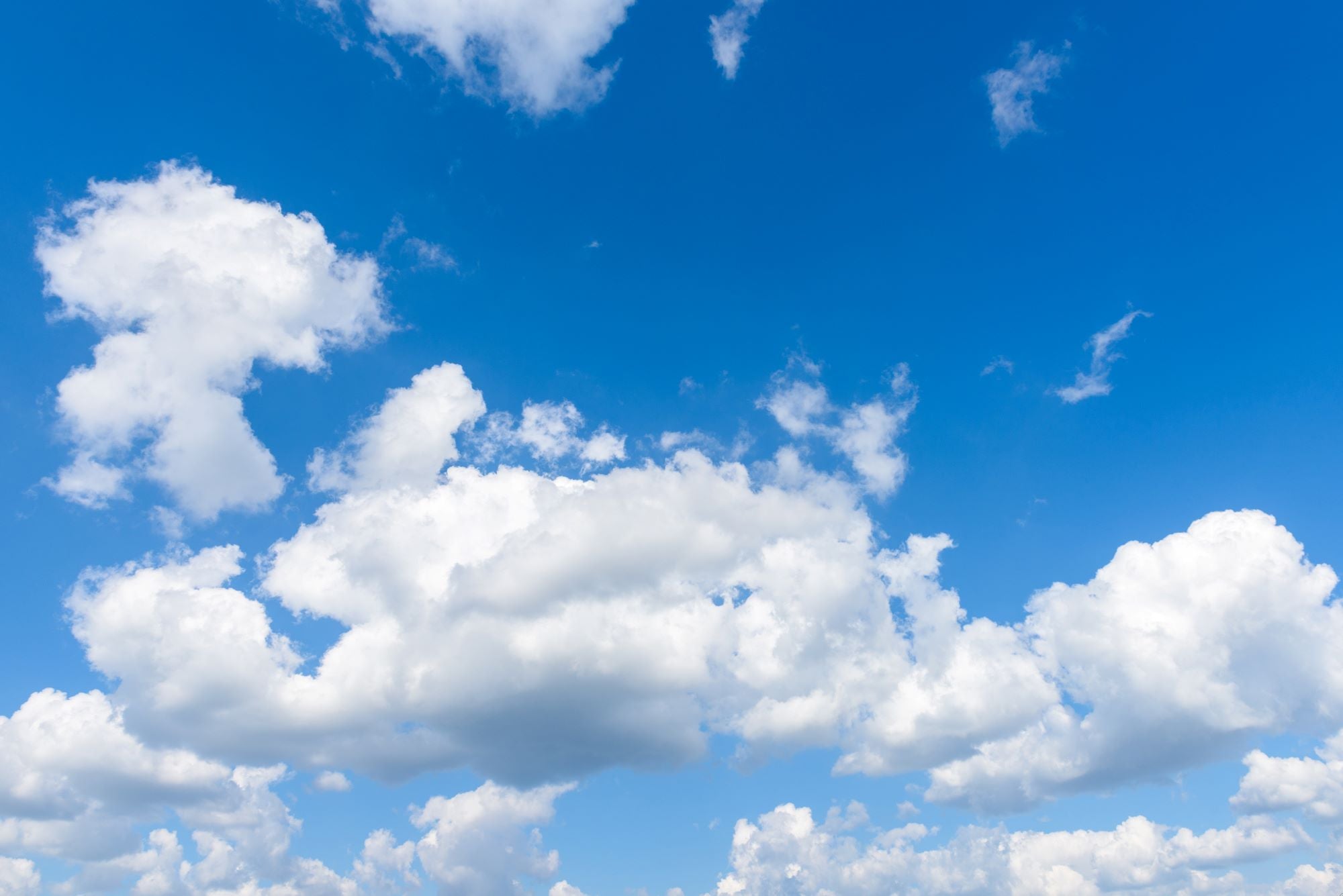 Bright Day with Blue Sky