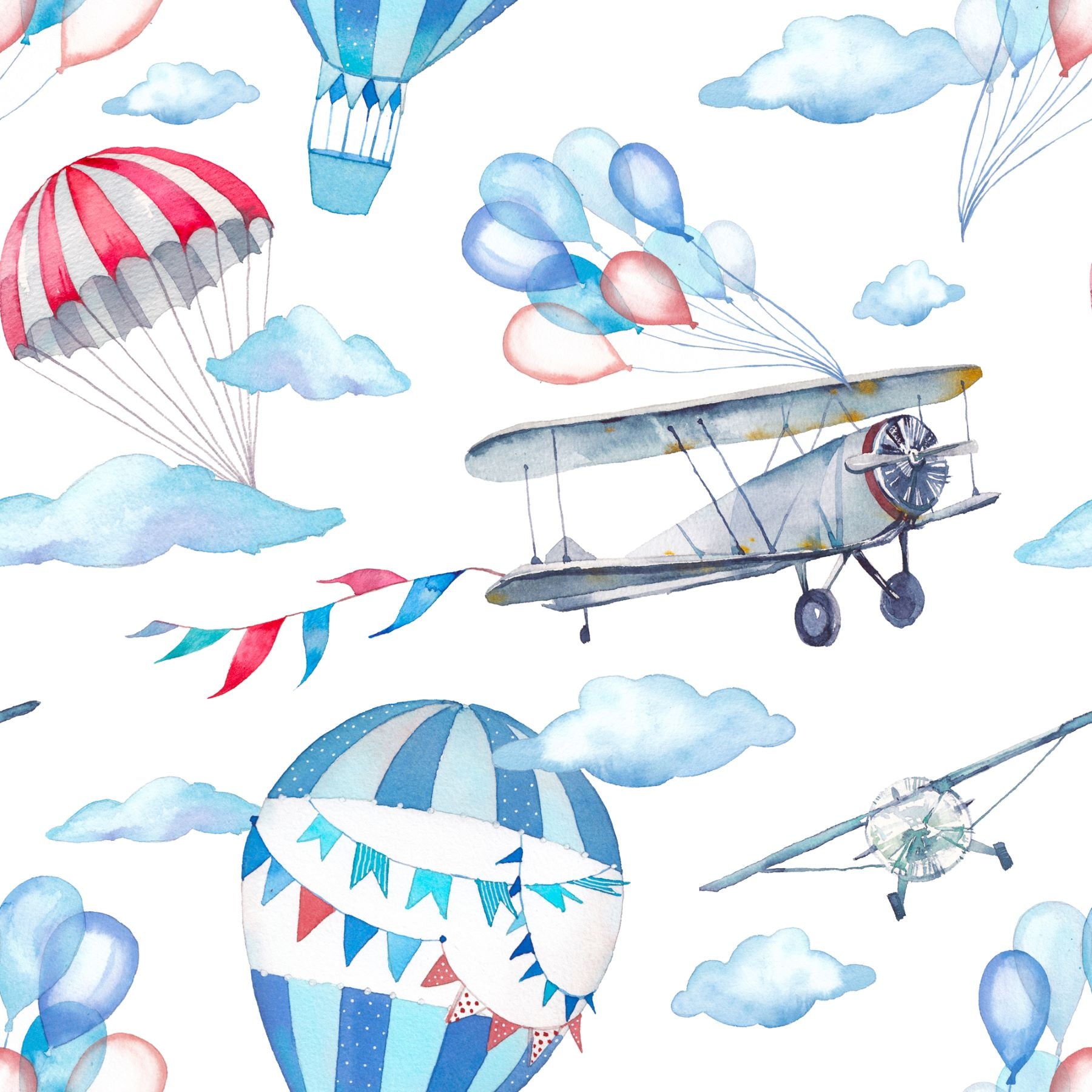 Whimsical Sky Adventure Art