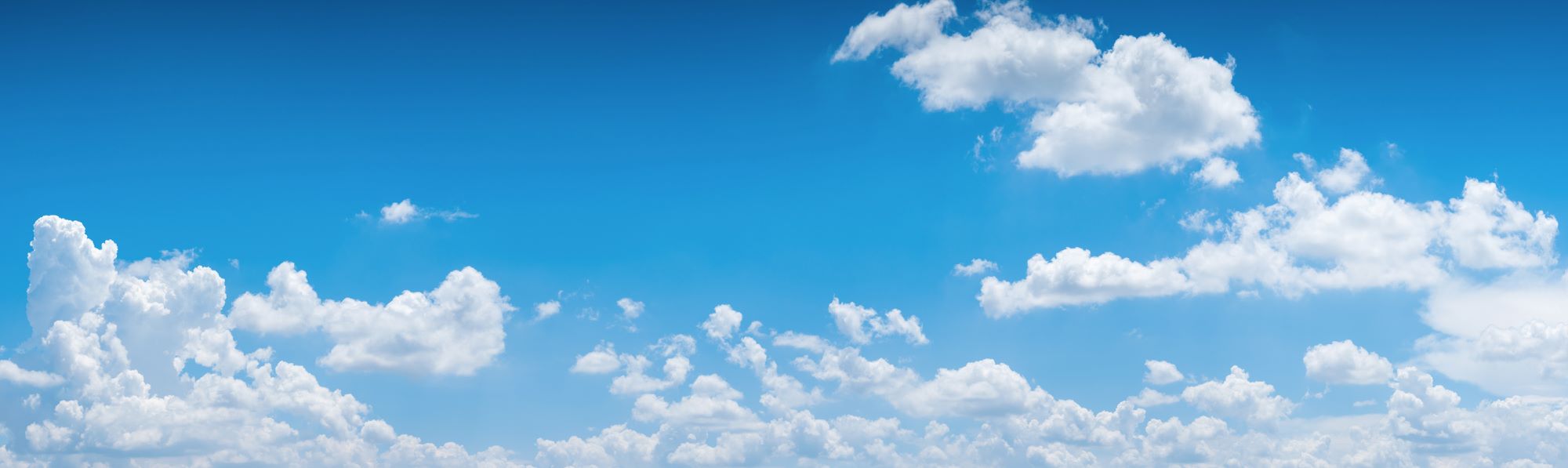 Wide Horizon Cloudscape