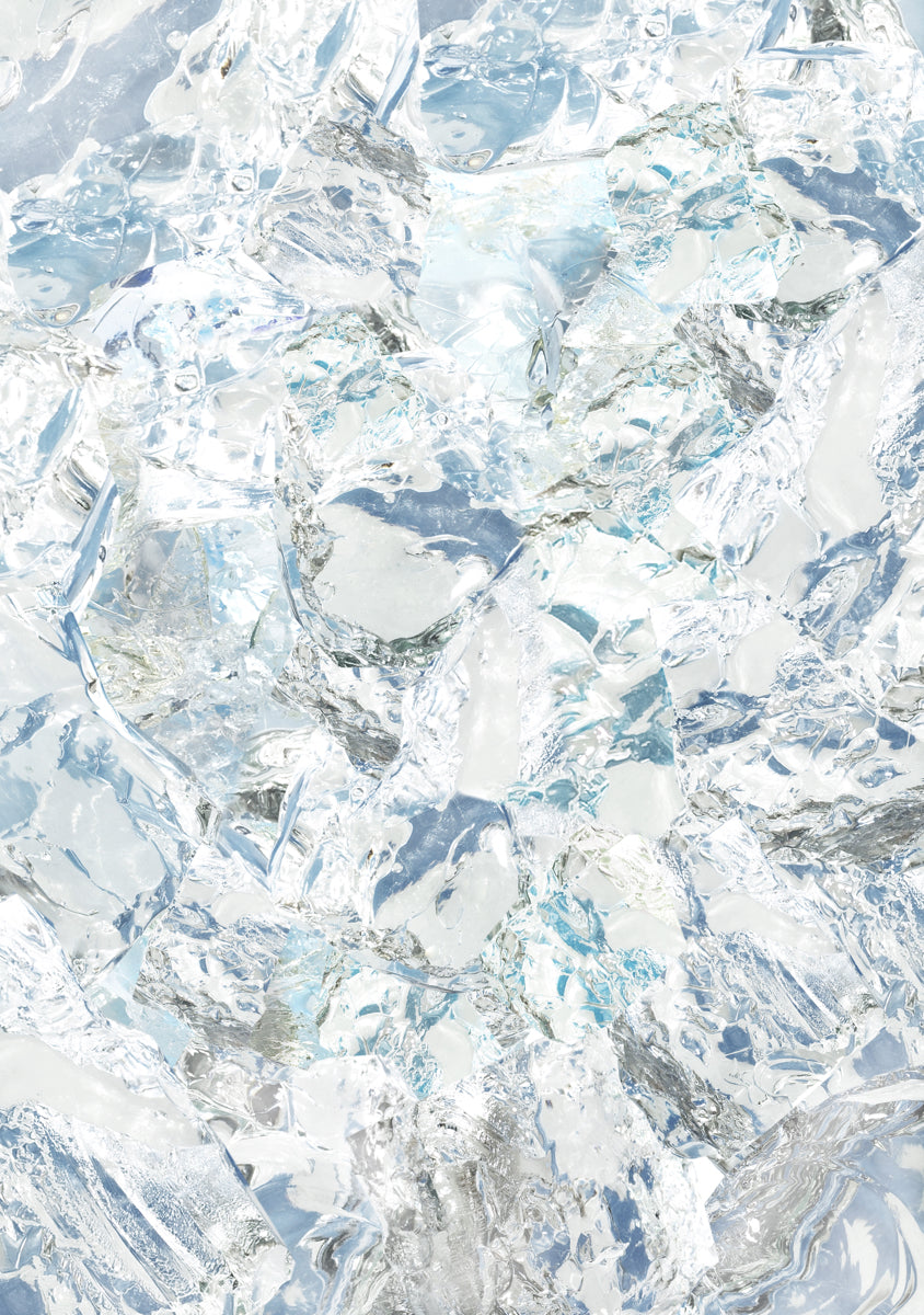 Crystal Clear Ice Texture for Luxury Design