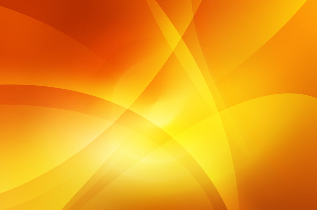 Radiant Orange and Yellow Abstract Waves