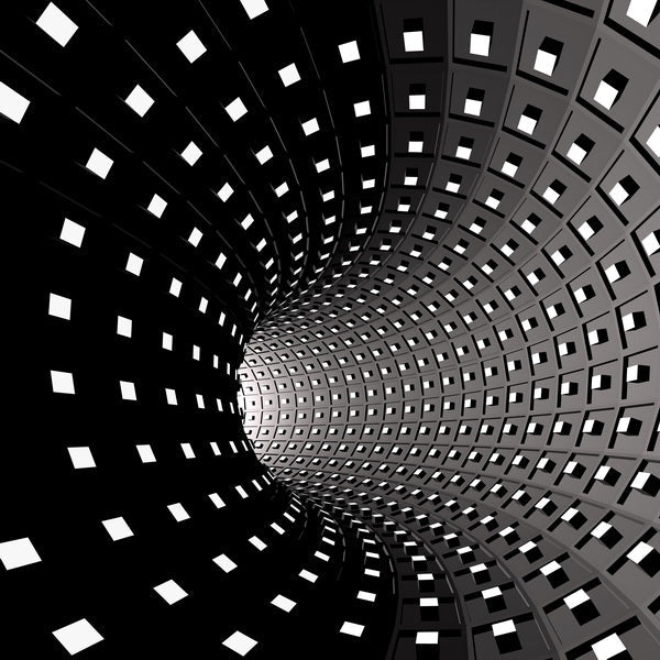 Tunnel of Infinite Digital Illusions