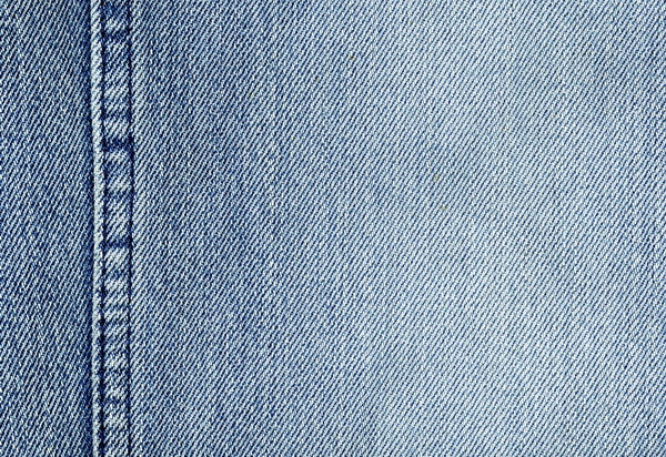 Classic Light Blue Denim Texture Close-Up