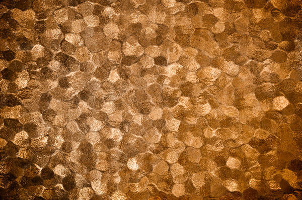 Textured Bronze Metal with Hammered Finish