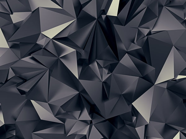 Dark Geometric Polygonal Abstract Background