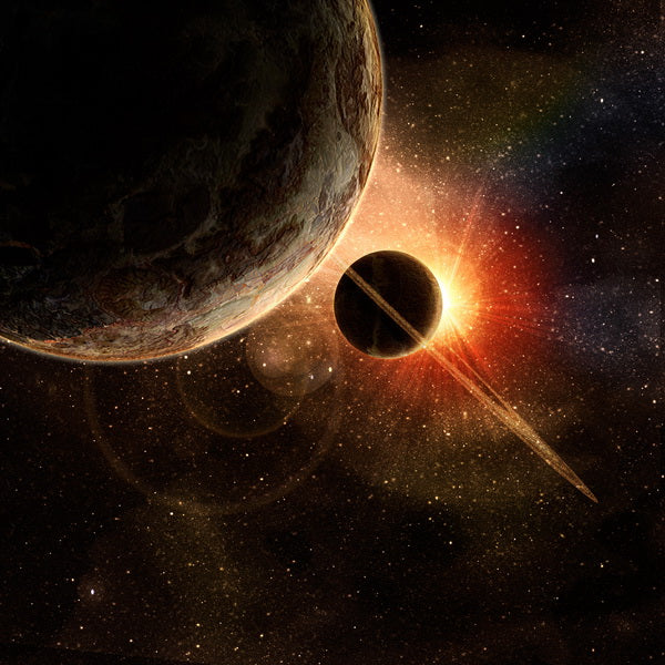 Cosmic Alignment: Planets and Rings in a Stellar Embrace