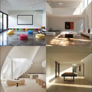 Minimalist Recreation Spaces