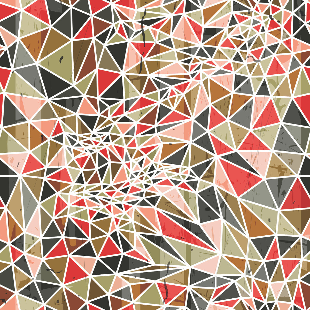 Abstract Triangular Geometry – Dynamic Pattern Design