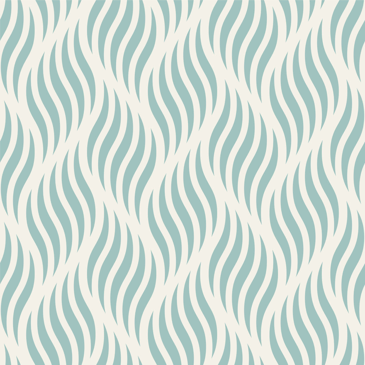 Aqua Wave Pattern for Modern Wall & Ceiling Decor