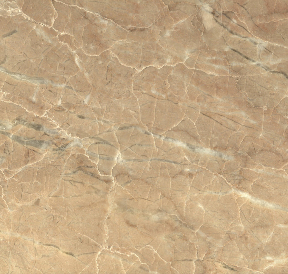 Beige Marble Luxe Stretch Ceiling – Natural Stone Finish