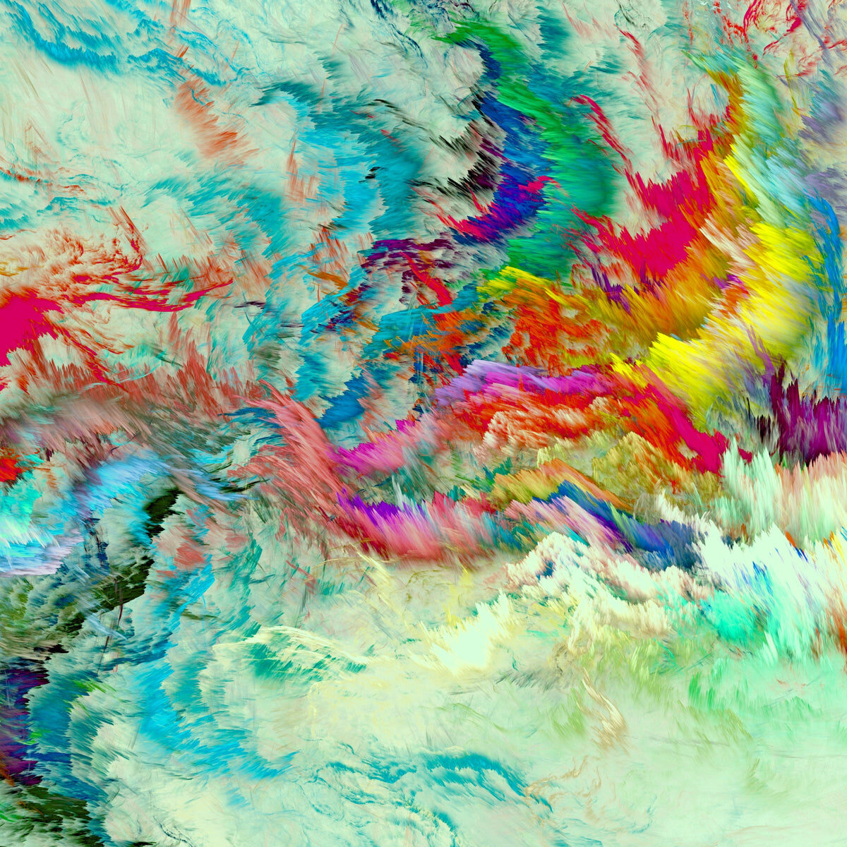 Chromatic Motion – Abstract Fluid Art Design