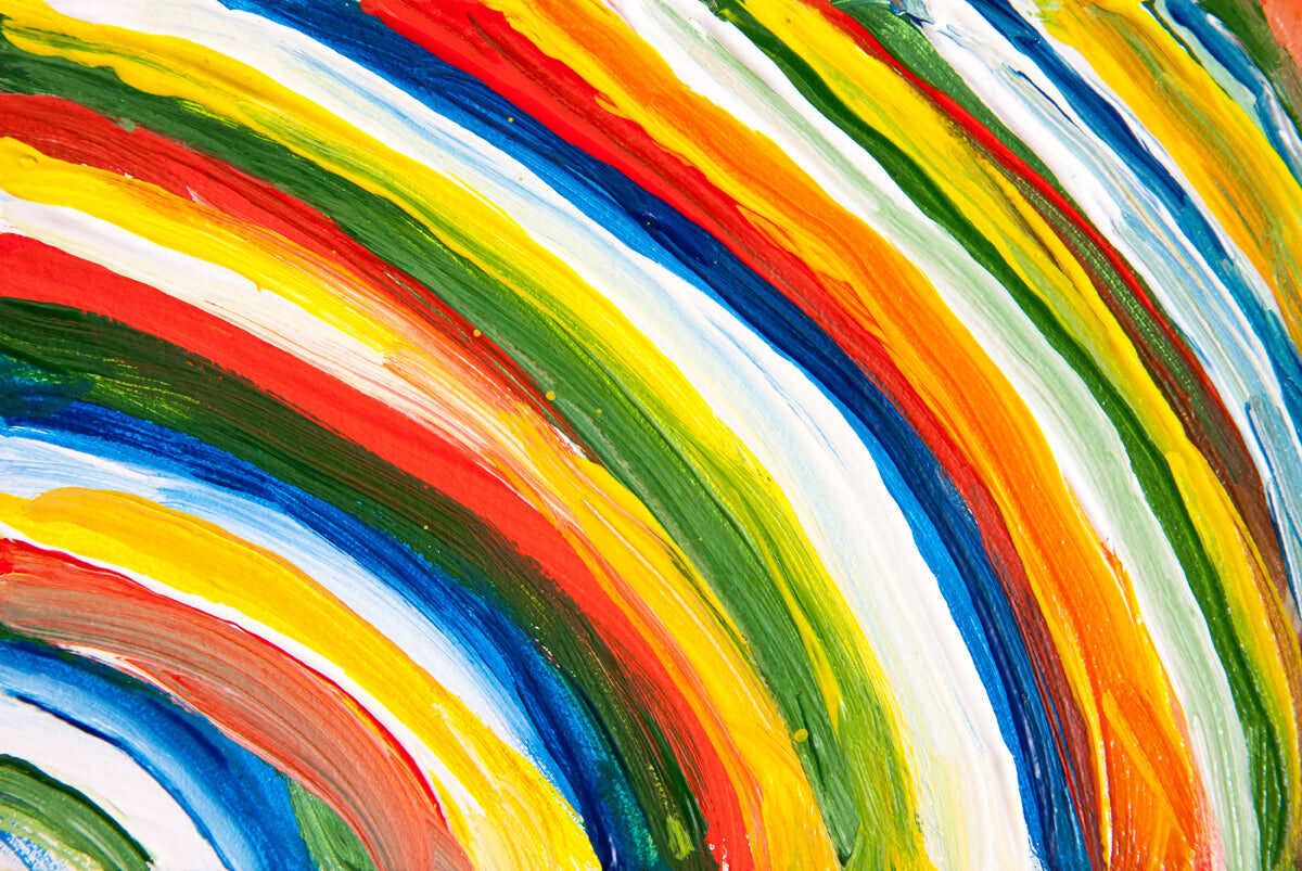 Color Flow – Vibrant Abstract Brush Strokes