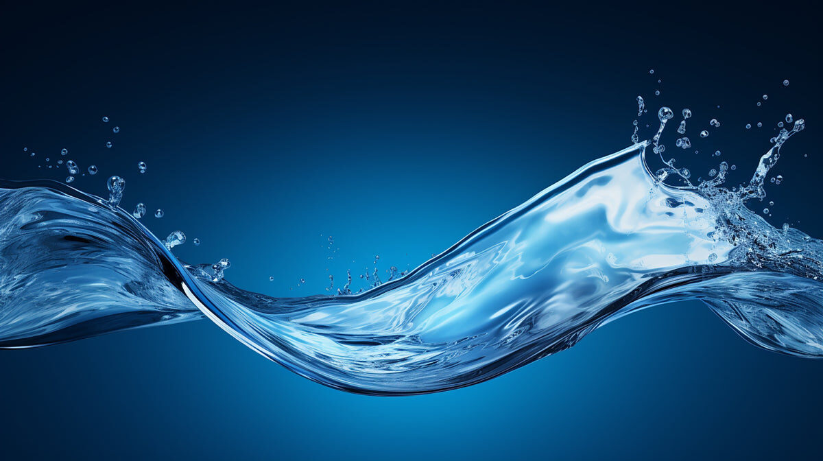 Crystal Water Wave Stretch Ceiling – Dynamic Aqua Motion Design