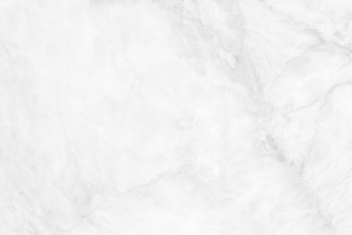 Elegant Matte White Marble Texture Print