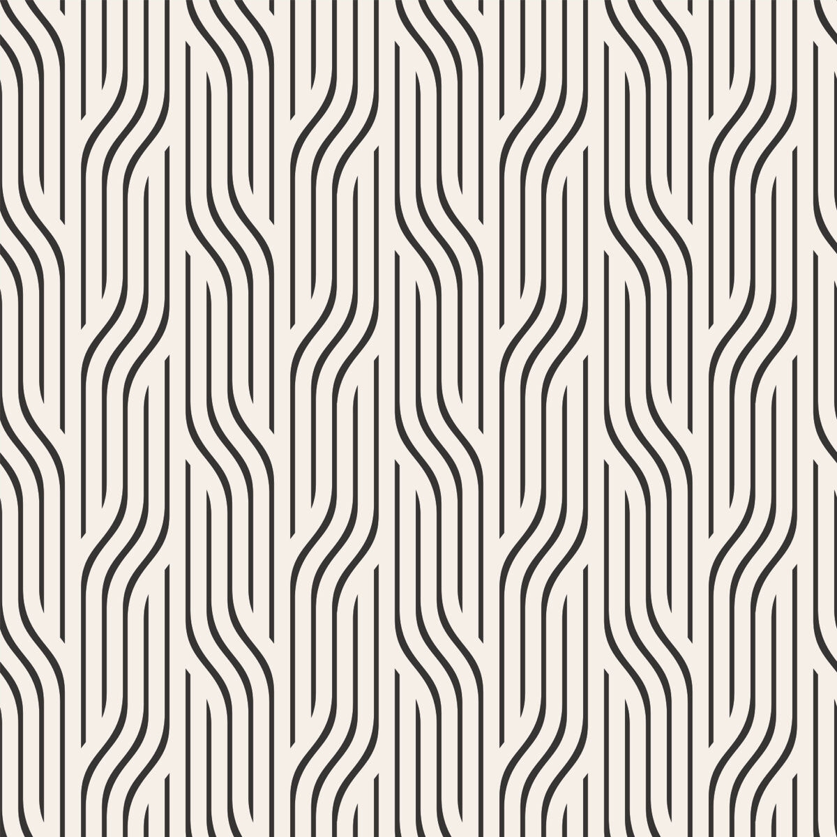 Elegant Wave Lines – Contemporary Minimal Pattern