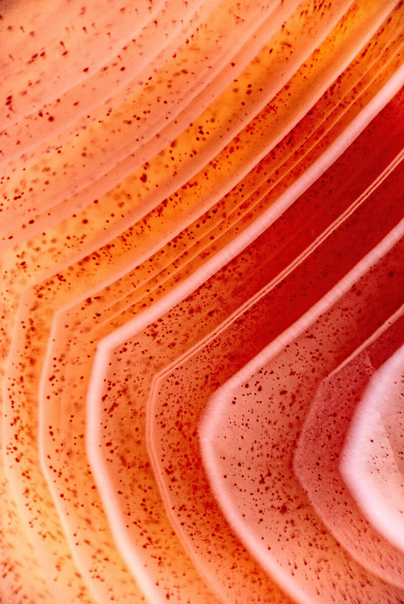 Fiery Marble Texture Stretch Ceiling Design