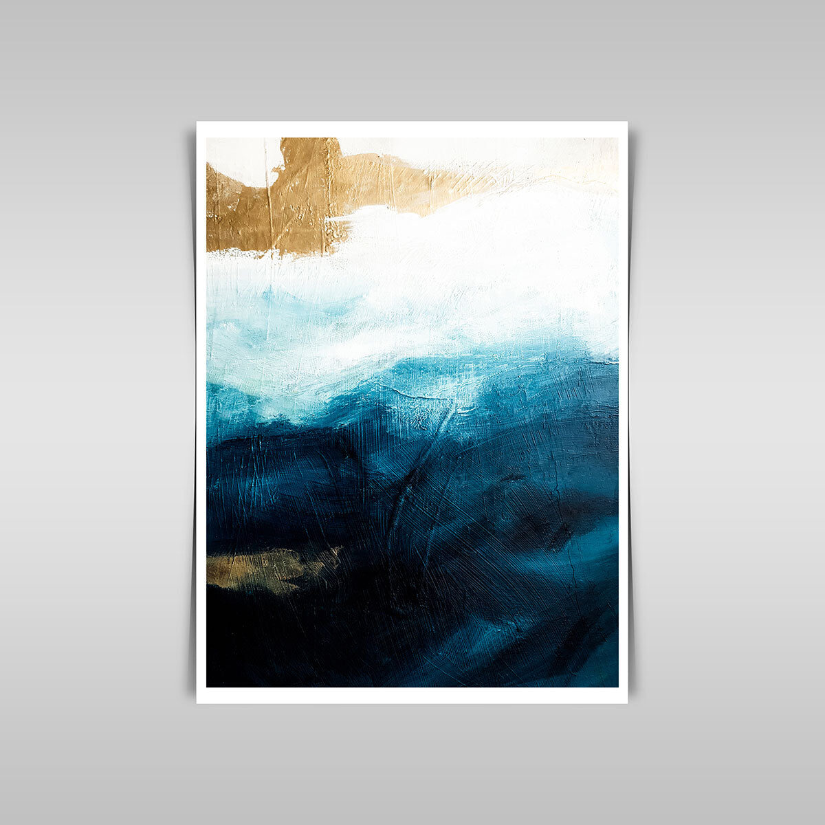 “Abstract Oil Texture: Contemporary Art Painted on Canvas.”