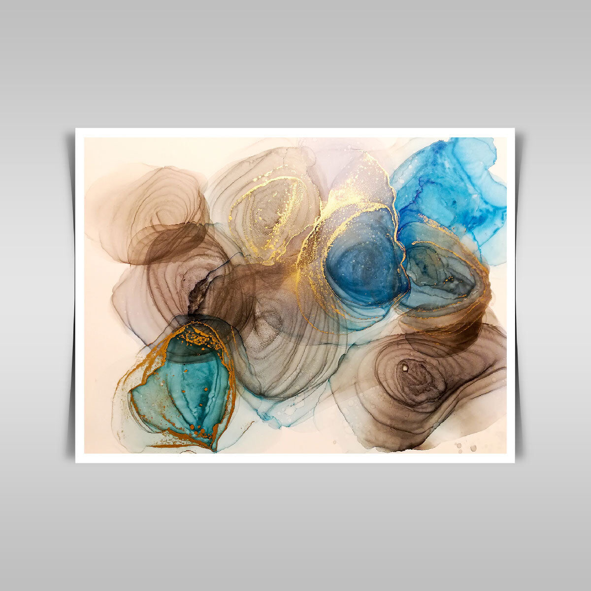 “Abstract Art Unveiled: From Alcohol Ink to Colorful Oil Water.”