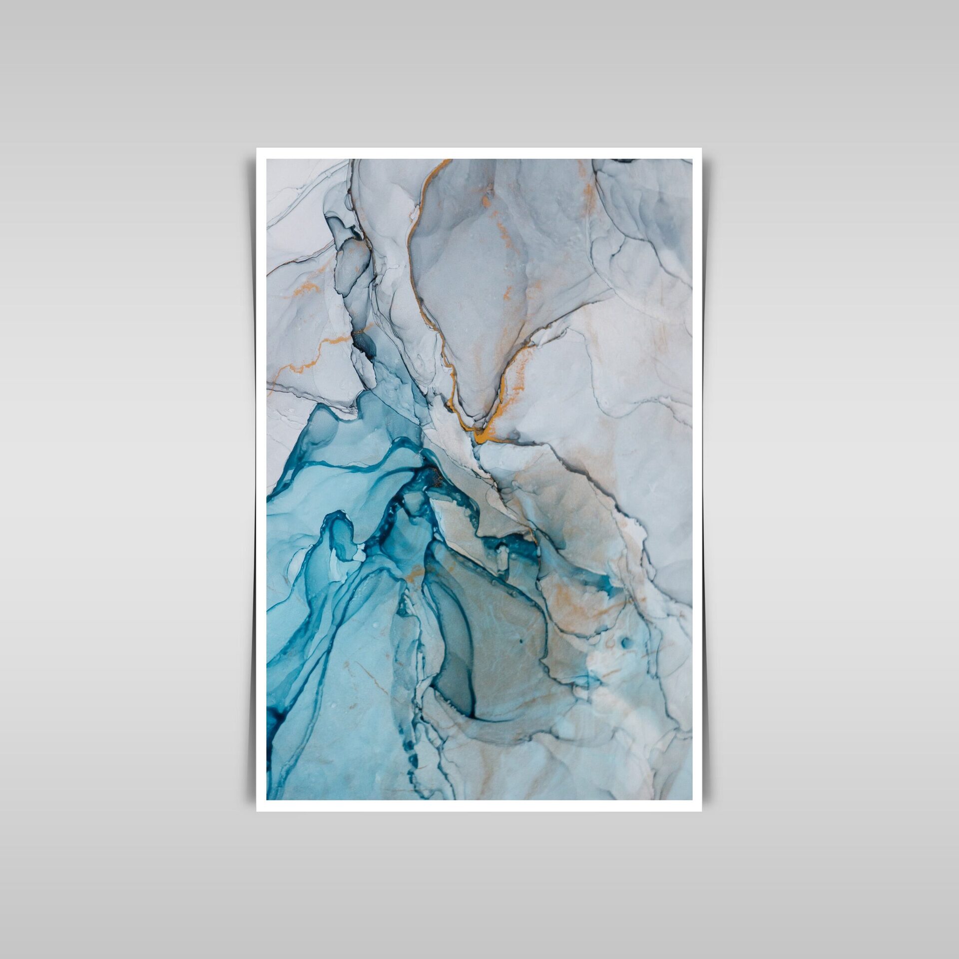 “Ink, Paint, and Abstraction: Closeup of Highly-Textured Colorful Oil Painting.”