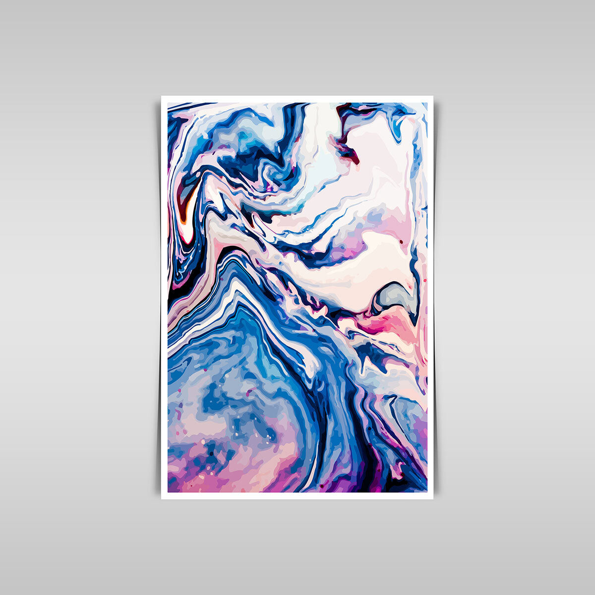 “Contemporary Marble Art: Abstract Painting for Versatile Design Uses.”