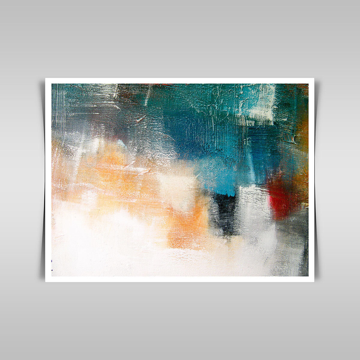 “Canvas Chronicles: Acrylic Painting with Shaded Colors in Contemporary Art.”