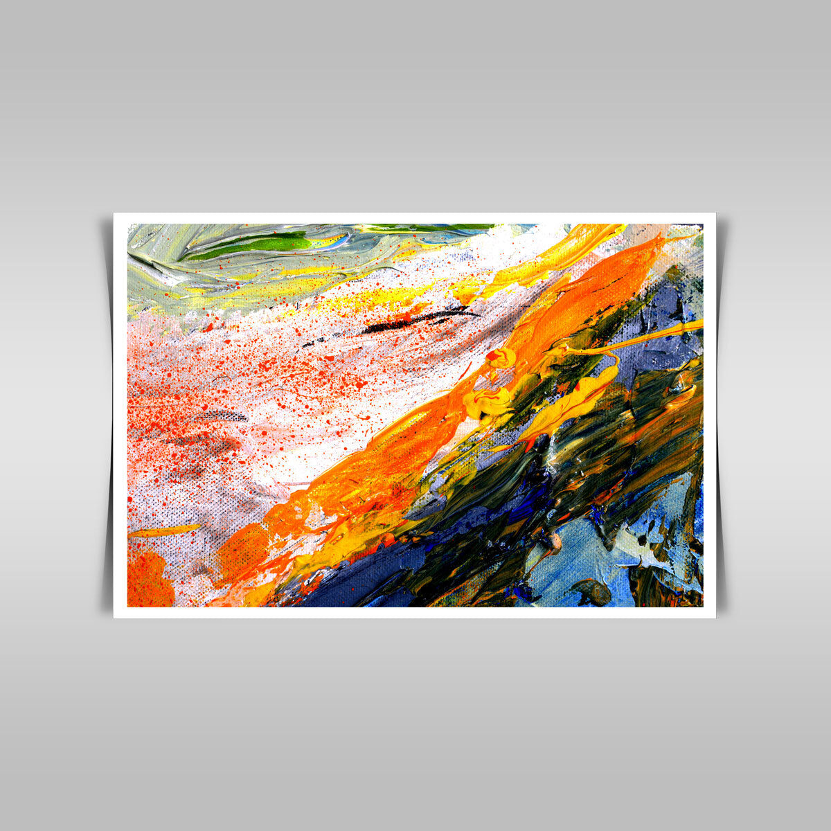 “Captivating Large-Scale Original Oil Painting on Canvas.”