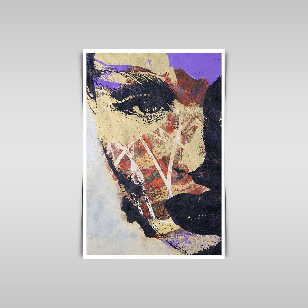 “Original Oil Painting on Textured Cotton Canvas: A Unique Artwork.”