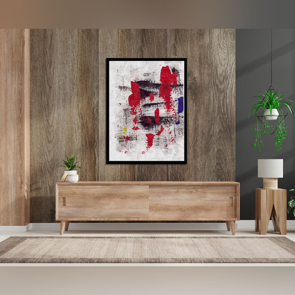 “Abstract Painting: A Canvas of Unbounded Creativity and Imagination.”