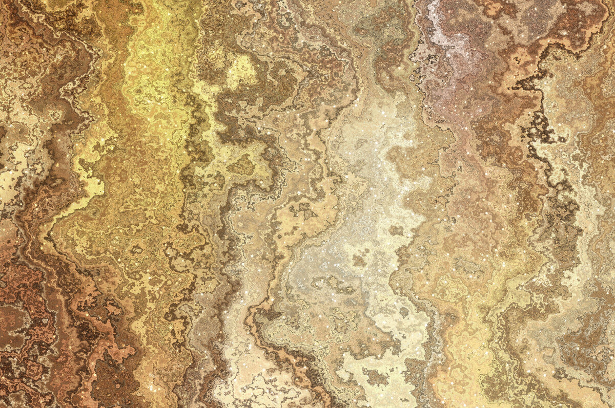 Golden Earth Marble Stretch Ceiling – Luxury Stone Texture Design