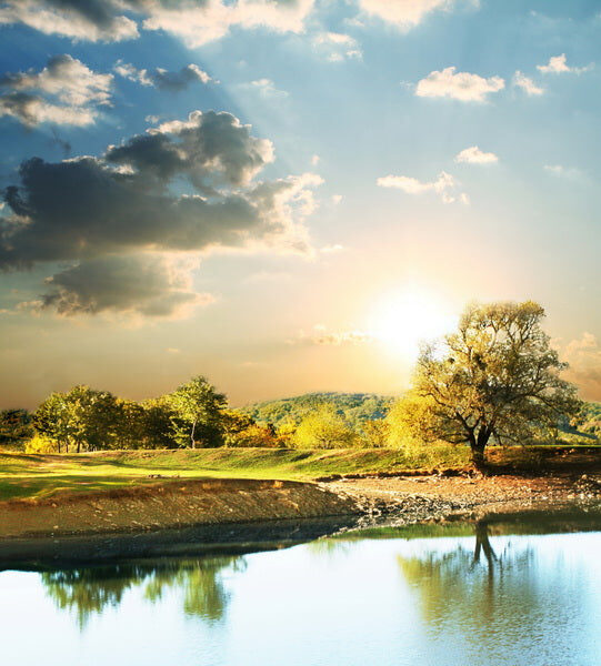 Golden Hour Reflection