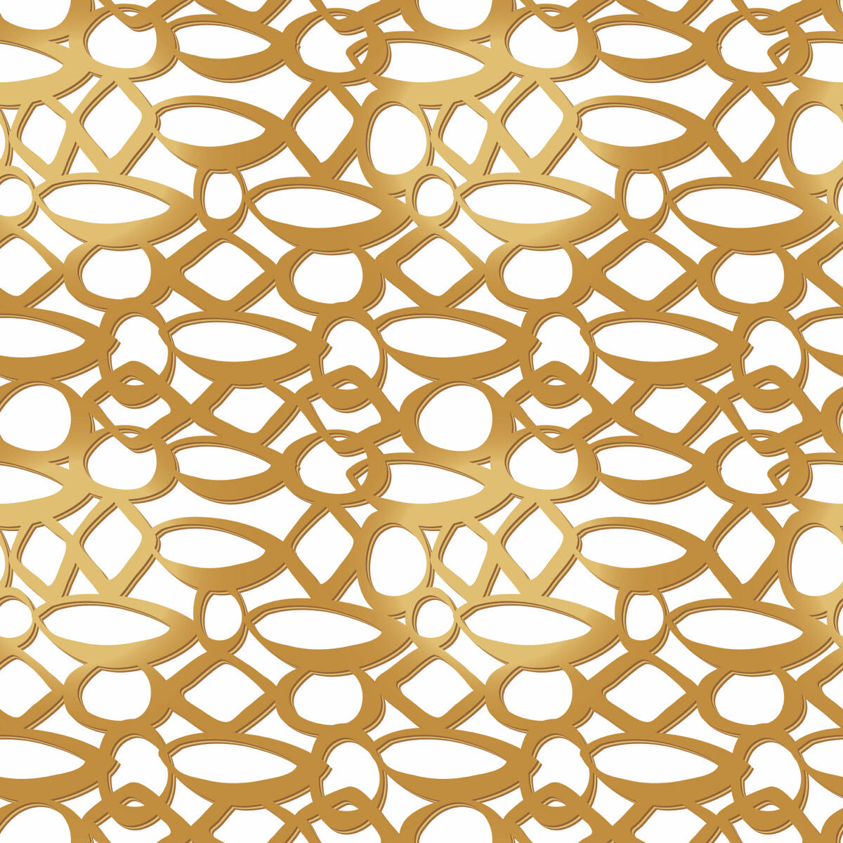 Golden Interlock Pattern – Luxury Decorative Design