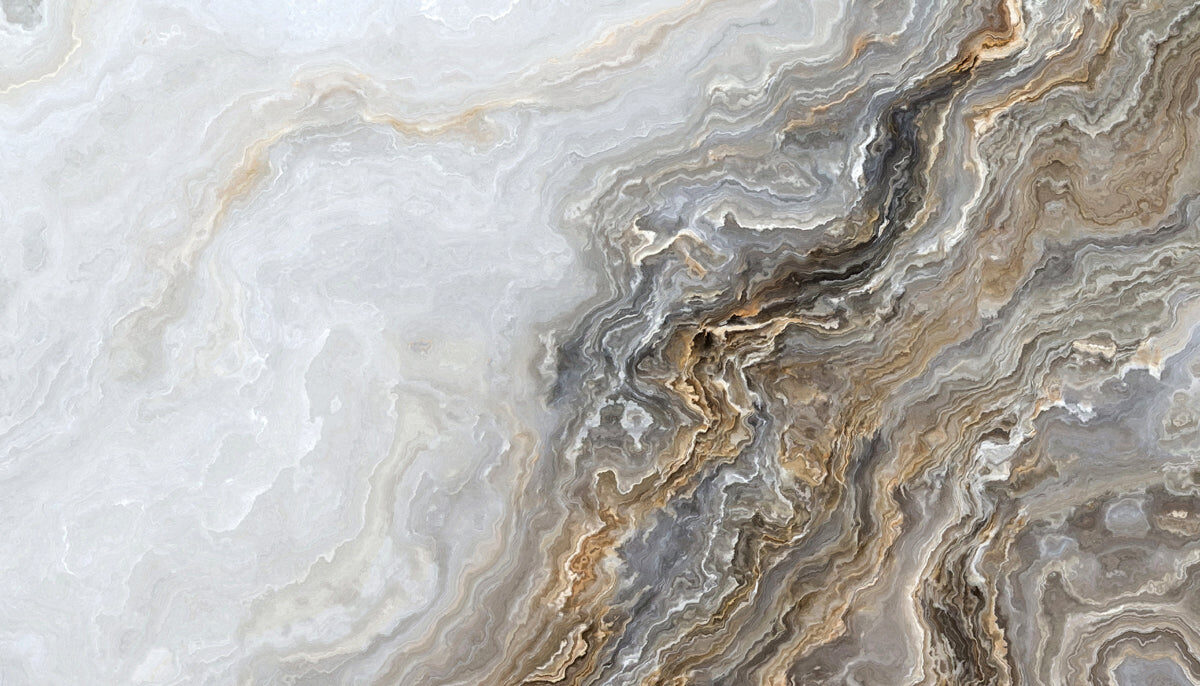 Luxury Marble Flow Stretch Ceiling – Elegant Stone Texture Panel