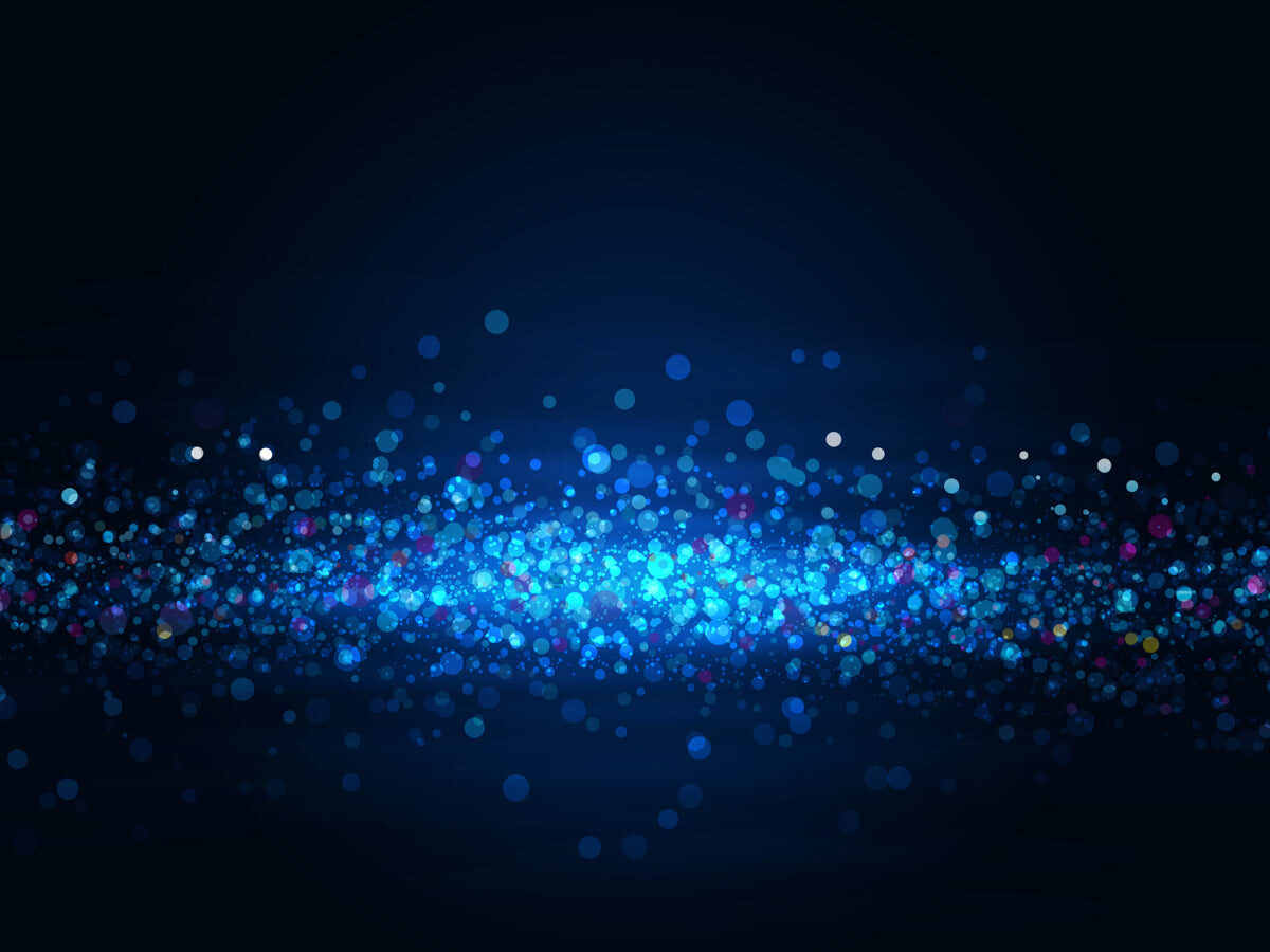 Midnight Blue Galaxy Stretch Ceiling – Sparkle Light Effect Design