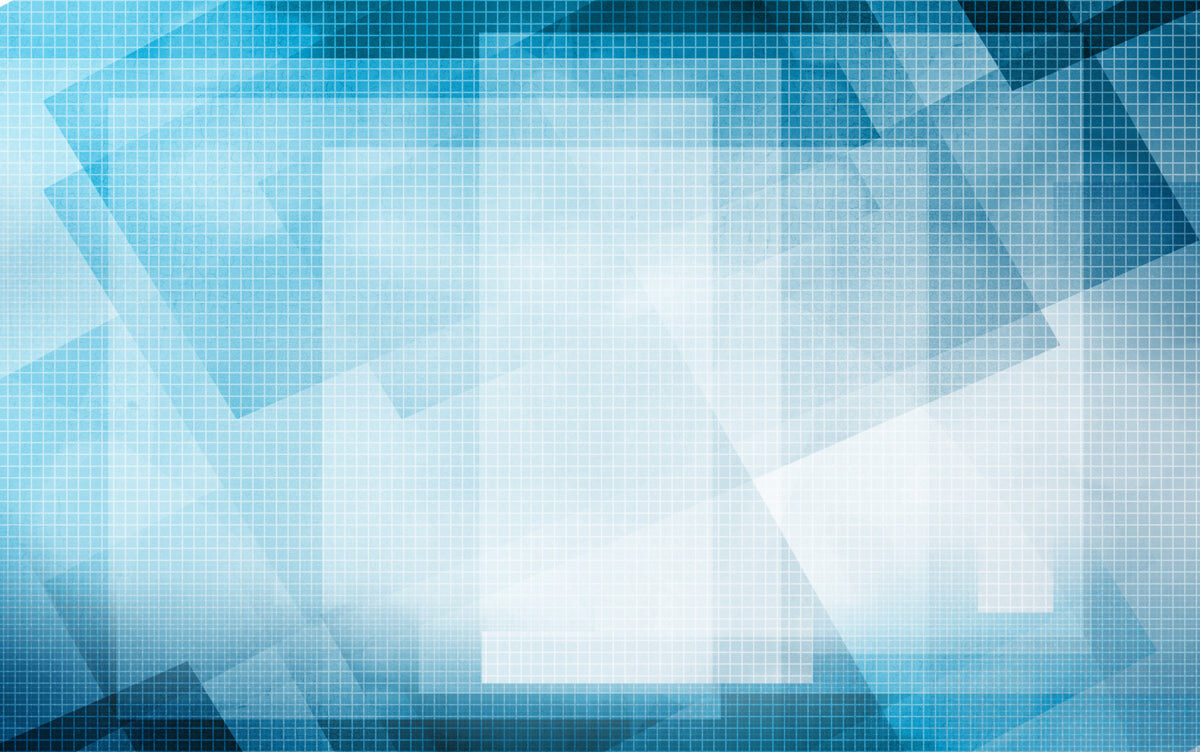 Modern Blue Geometric Grid Pattern Background