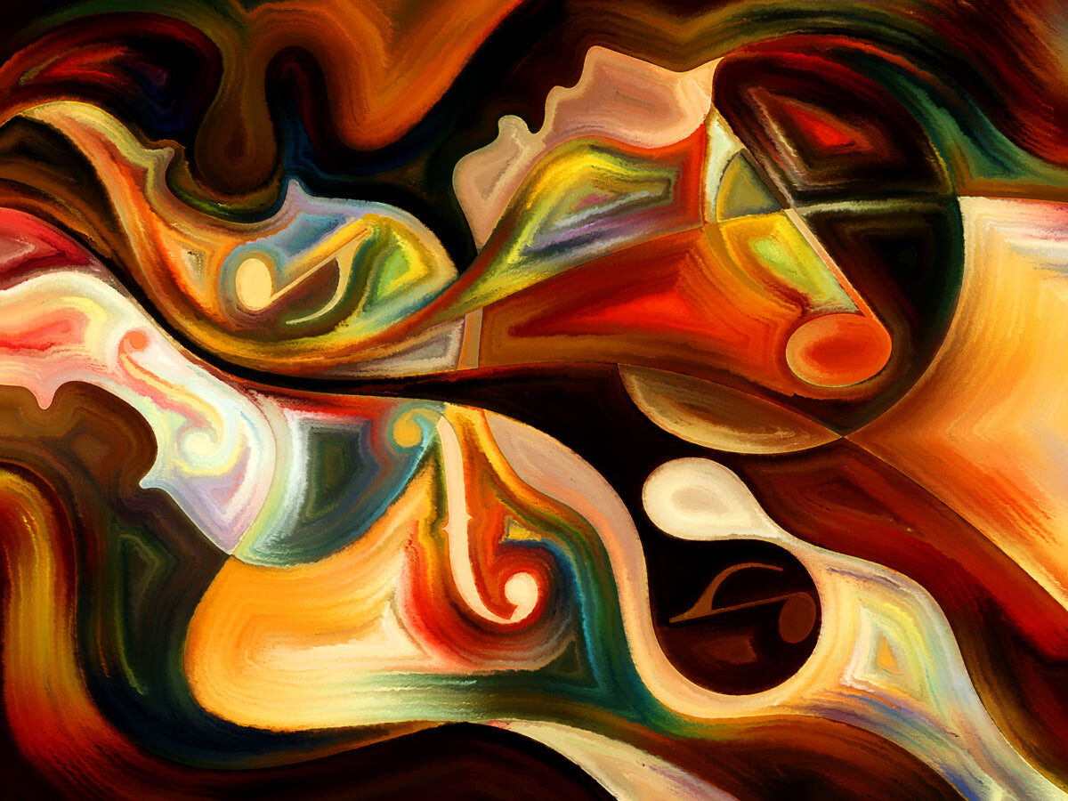 Molten Harmony – Abstract Fluid Expression