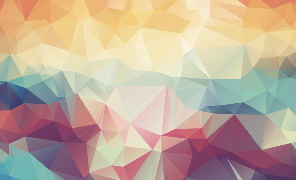 Pastel Prism Geometric Stretch Ceiling – Modern Designer Panel